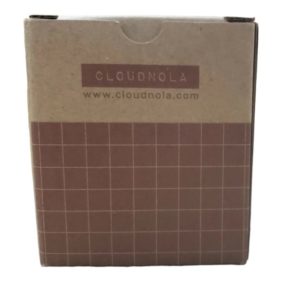 Cloudnola Block Clock Block Alarm Clock White Marble Small Bedside Table Clock - Picture 5 of 5